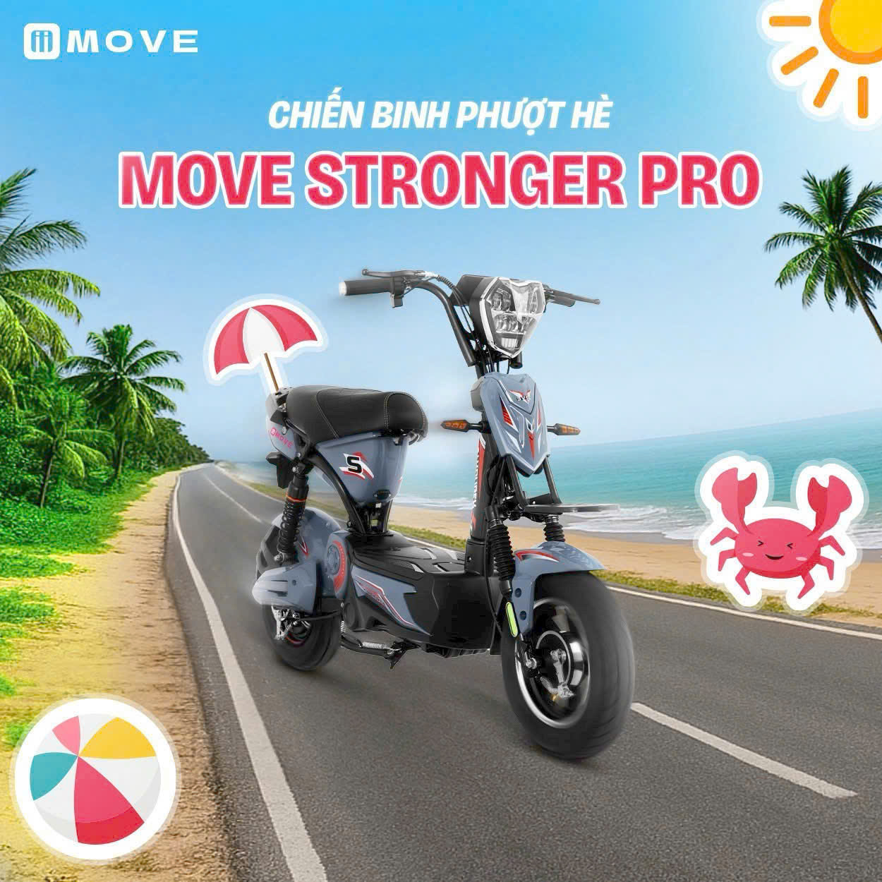 Xe đạp điện MOVE Stronger Pro