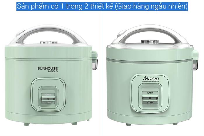 Nồi cơm nắp gài Sunhouse Mama 1.2 lít SHD8265B