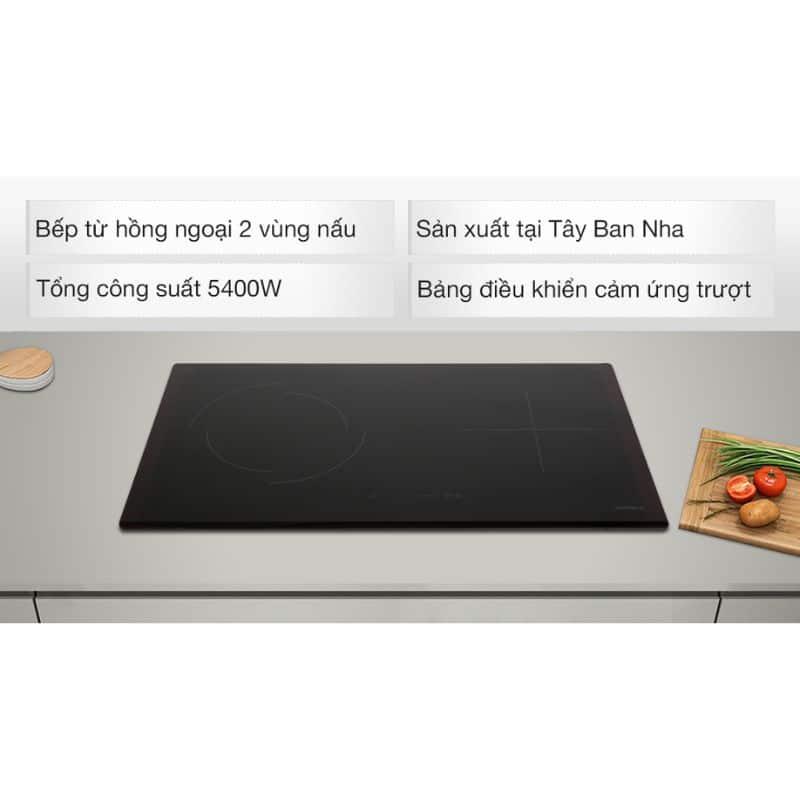 Bếp từ kết hợp điện 2 vùng nấu Hafele HC-M772D