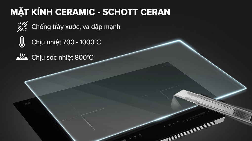 Bếp từ đôi âm Hafele HC-I2732A (536.61.726) 4400W