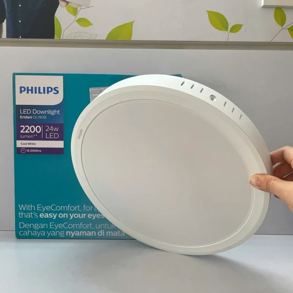 Đèn led ốp trần 24W Eridani RD Surface LED22 D300 Philips