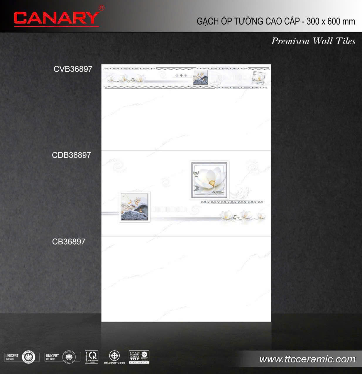 Gạch Ốp 30x60 TTC Canary CB36897