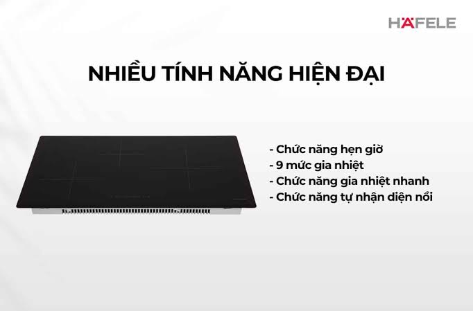 Bếp từ 3 vùng nấu Hafele HC-IF77D