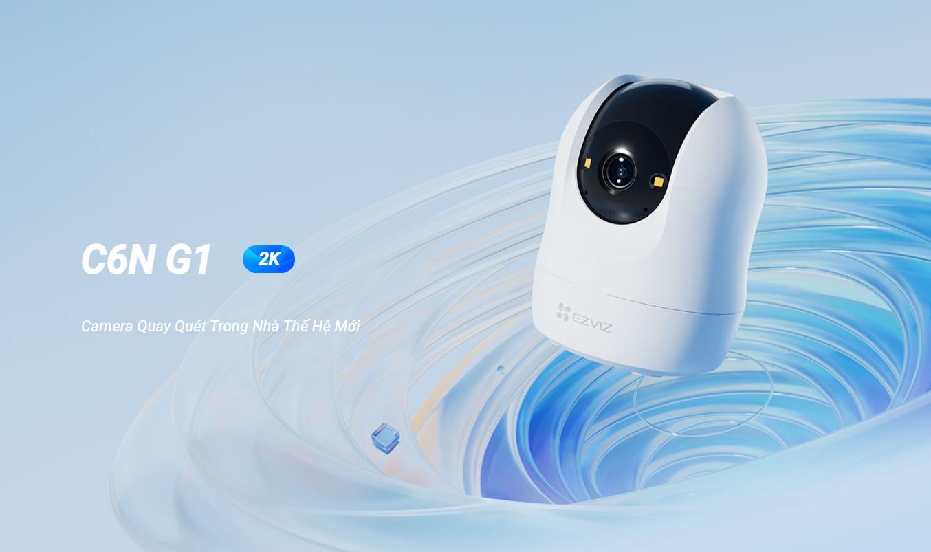 Camera Wifi quay quét EZVIZ C6N G1 2K 3MP (Trong nhà)