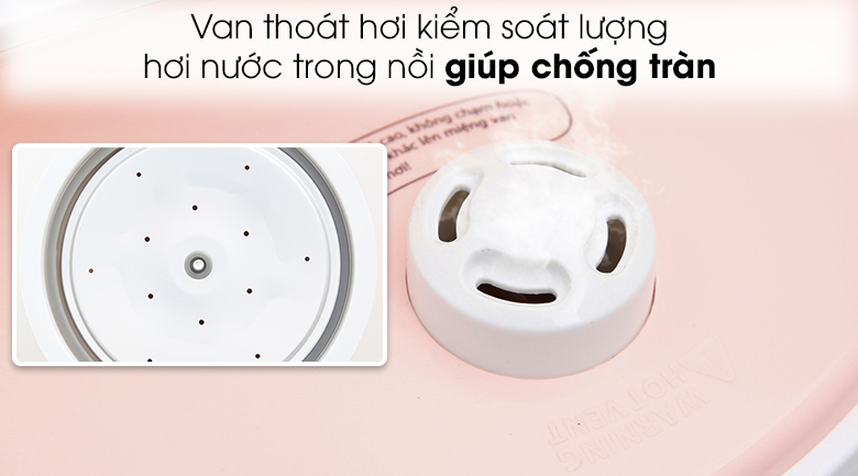 Nồi cơm nắp gài Sunhouse 1.8 lít SHD8607W