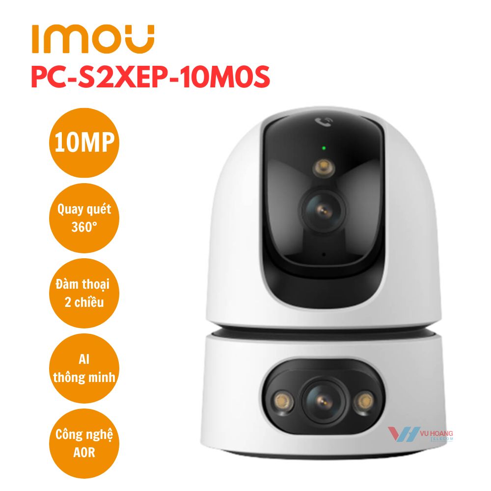 Camera IP 360 Độ IMOU Ranger Dual Pro IPC-S2XEP-10M0S