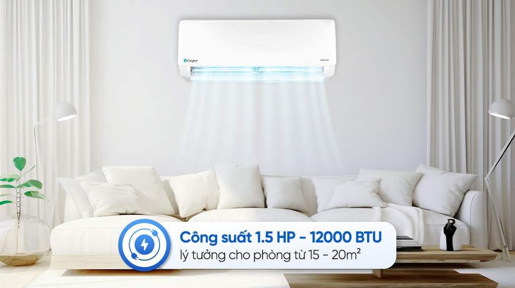 Máy lạnh Casper Inverter 1.5 HP JC-12IU36X