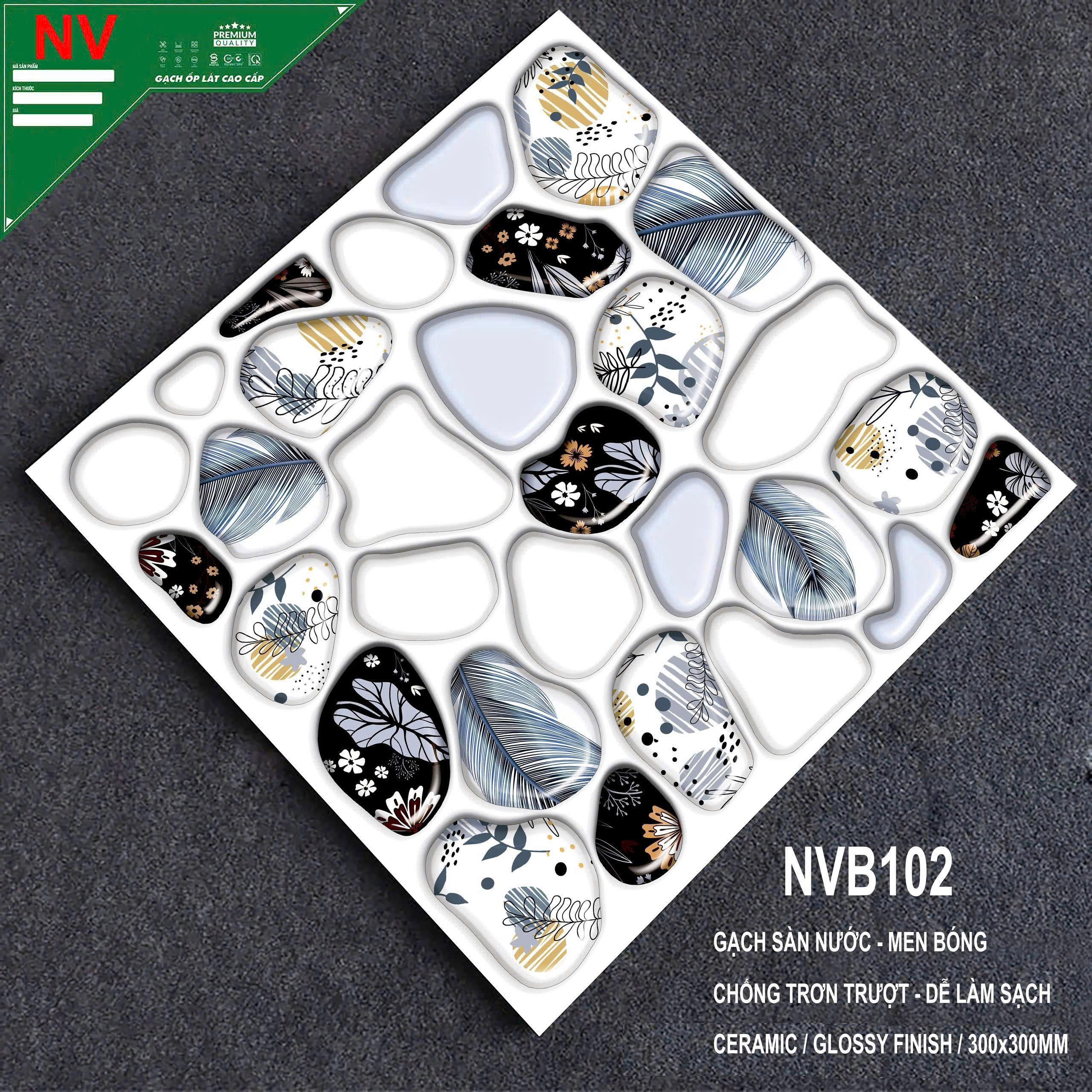 Gạch 30x30 Ngọc Sơn NVB102