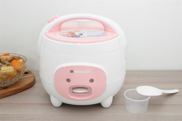 Nồi cơm nắp gài Sunhouse 1.2 lít SHD8217W