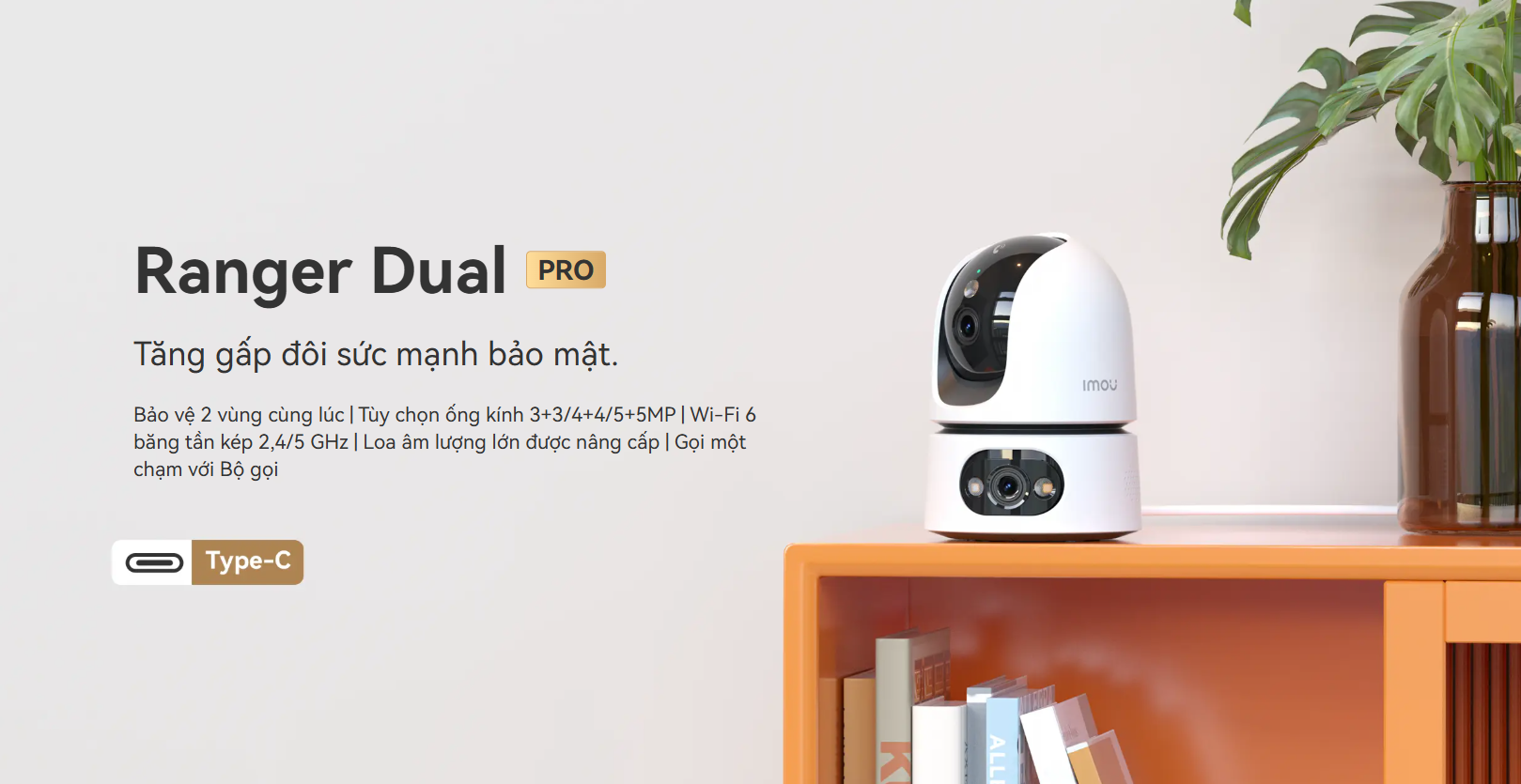 Camera wifi 2 ống kính quay quét 6MP IMOU IPC-S2XEP-6M0S