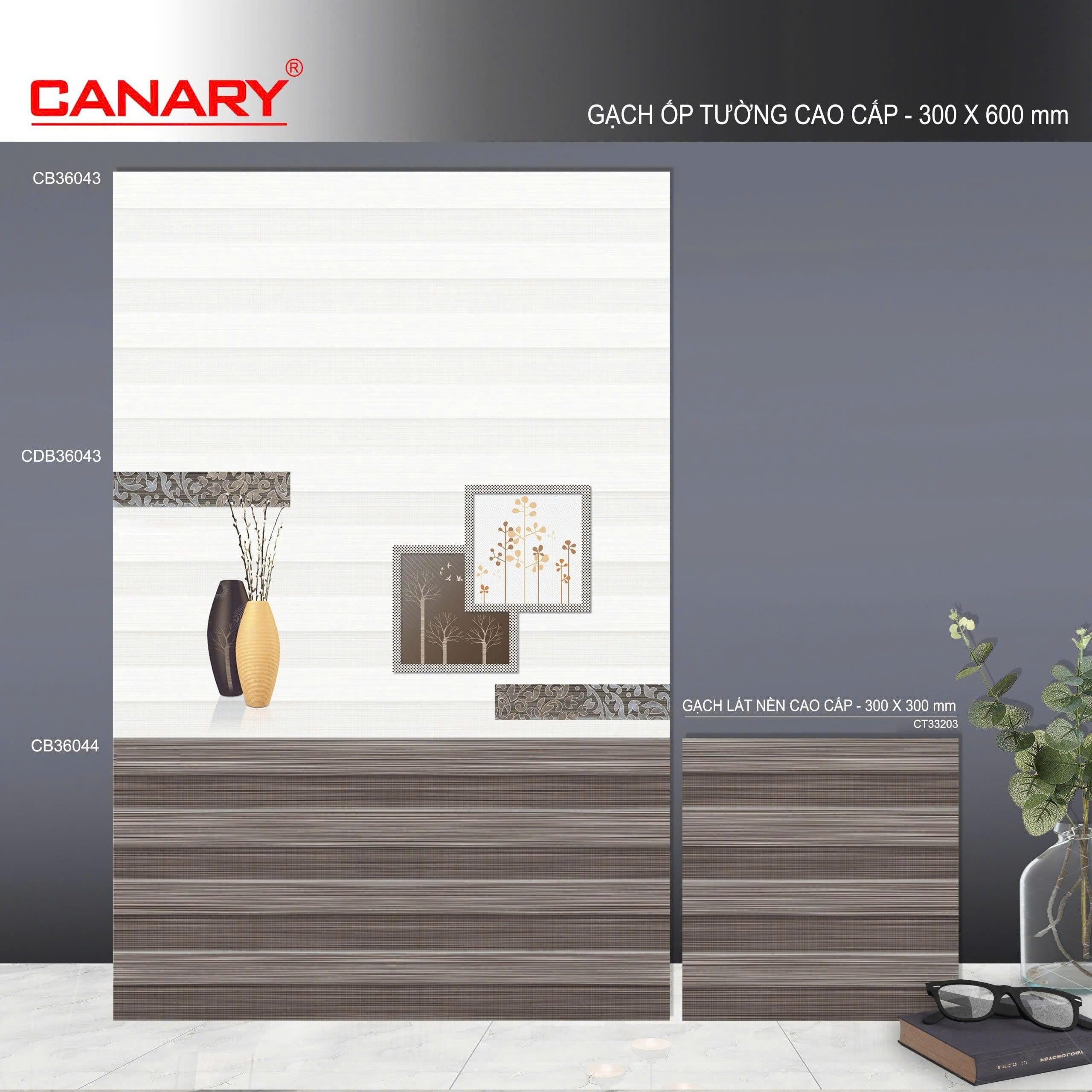Gạch Ốp 30x60 TTC Canary CB36043