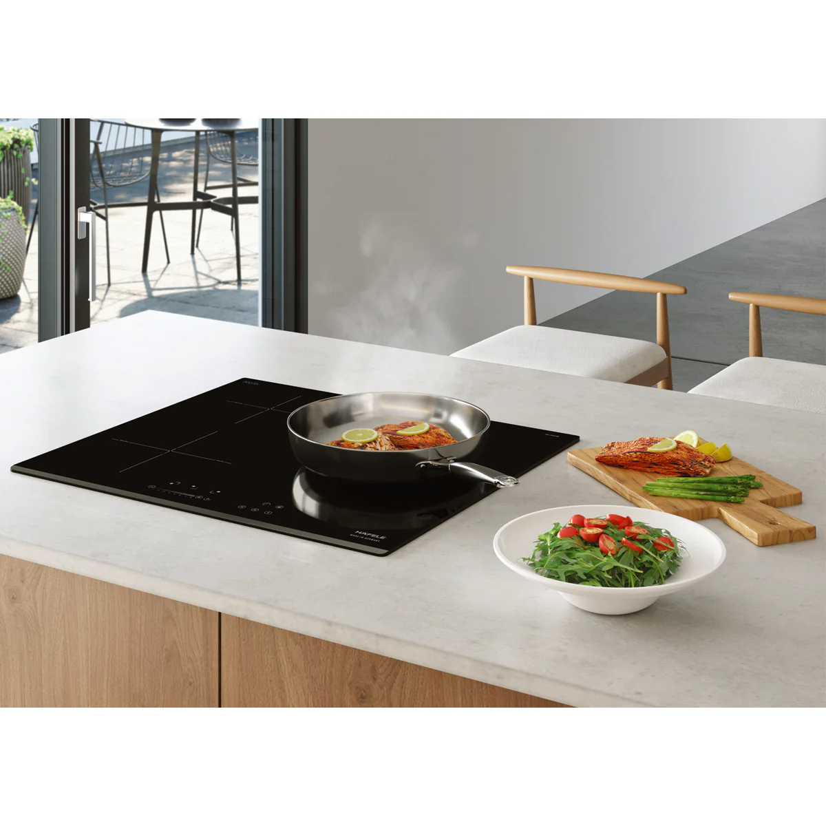 Bếp từ 3 vùng nấu Hafele HC-I6035B