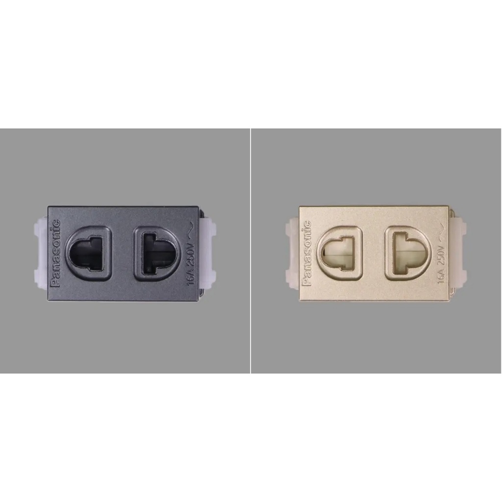 Ổ cắm đơn có màn che Panasonic WEV1081MYZ/WEV1081-7MYZ