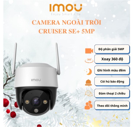 Camera Wifi Full Color IMOU IPC-S51FEP (Cruiser SE+ 5MP)