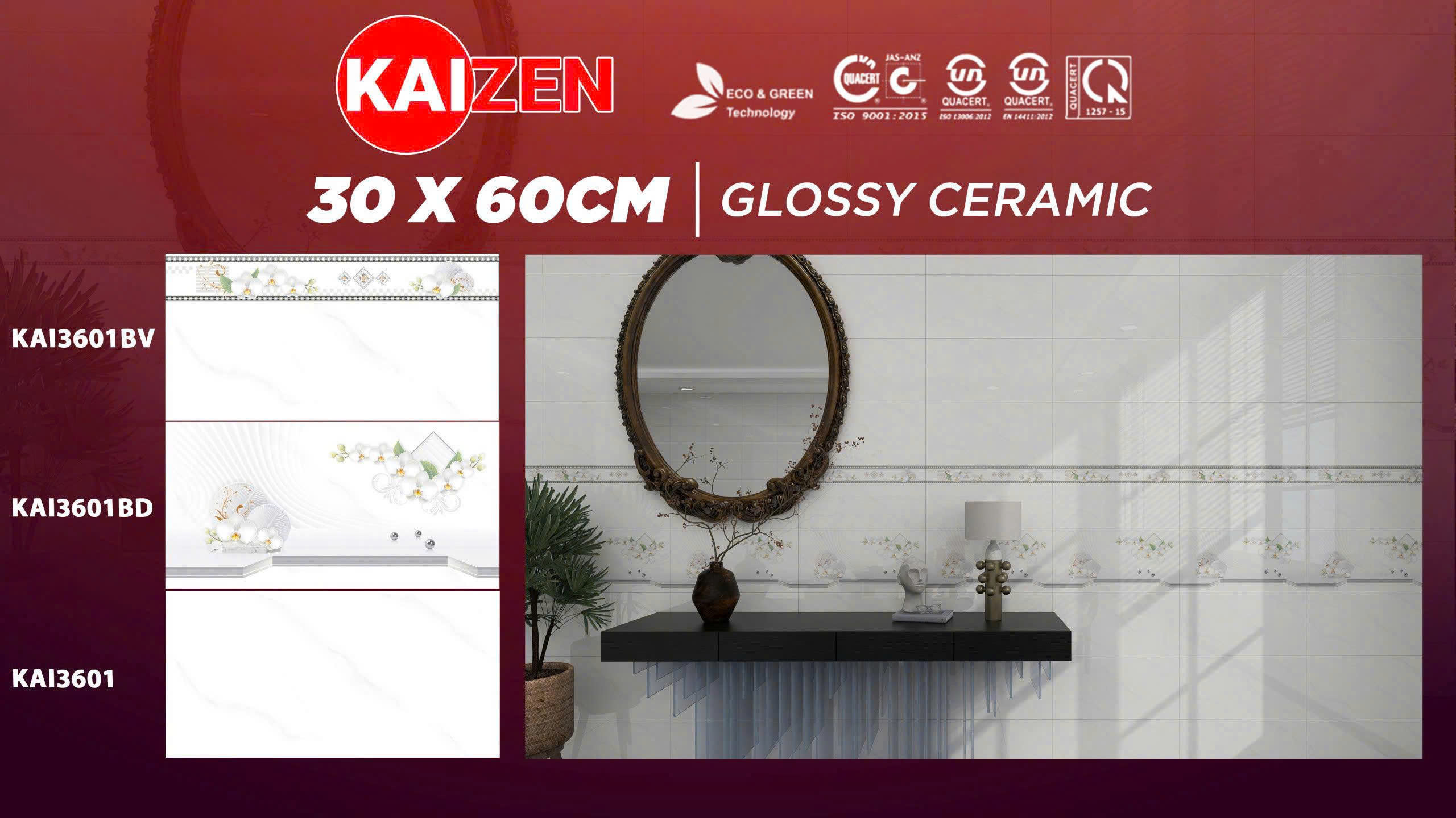 Gạch Ốp 30x60 KAIZEN