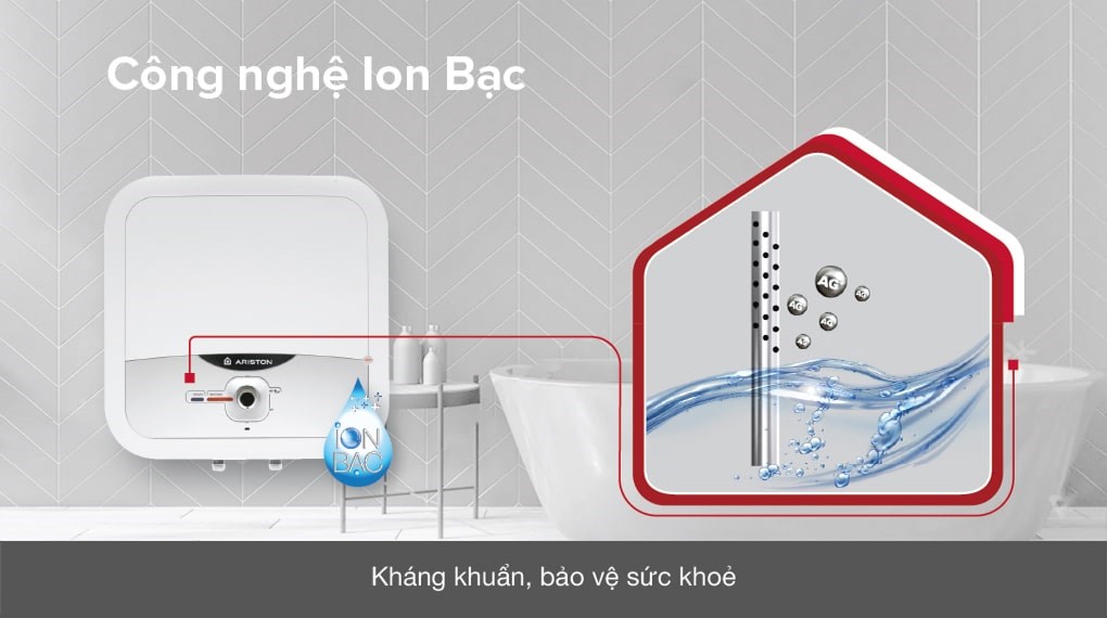 Máy nước nóng gián tiếp Ariston 30 lít 2500W AN2 30 RS 2.5 FE