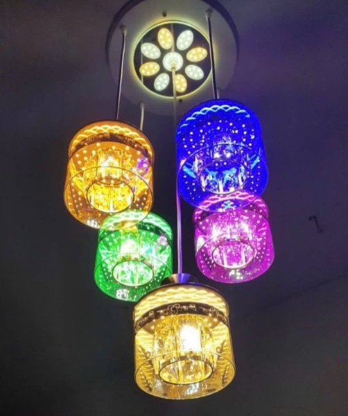 EL804/5 Đèn thả thủy tinh 5 bóng ELIGHT