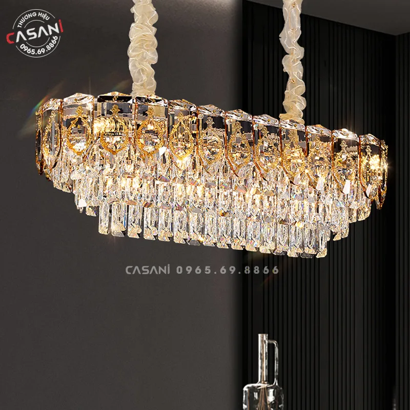 Đèn chùm pha lê hiện đại 662/800x300