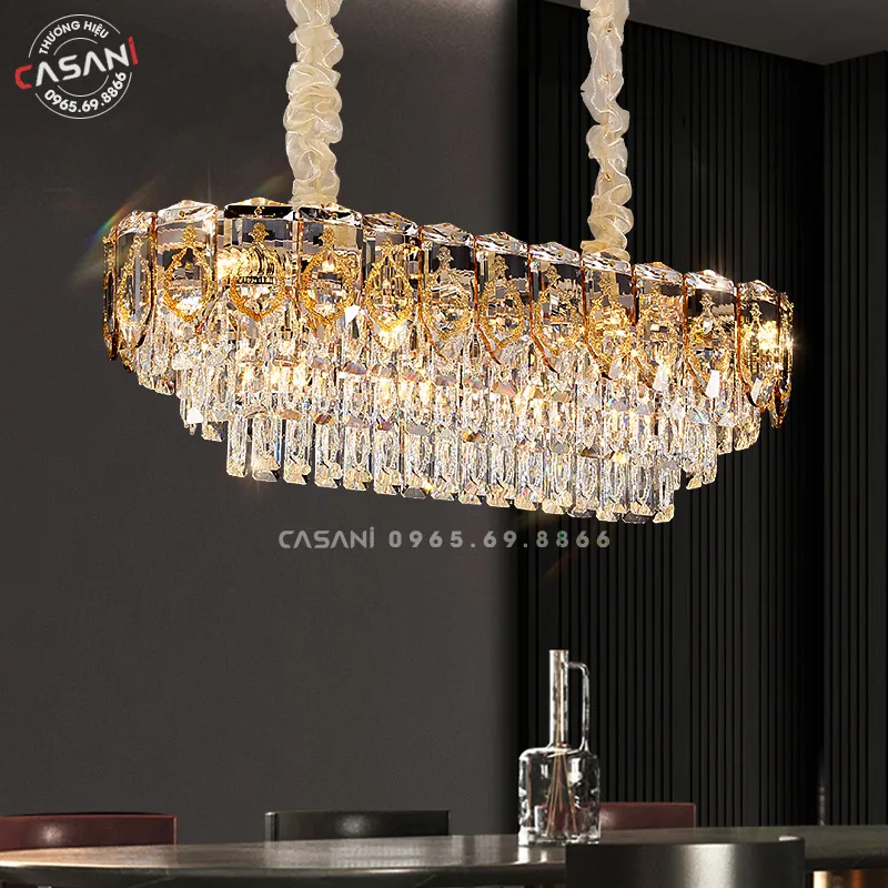 Đèn chùm pha lê hiện đại 662/800x300