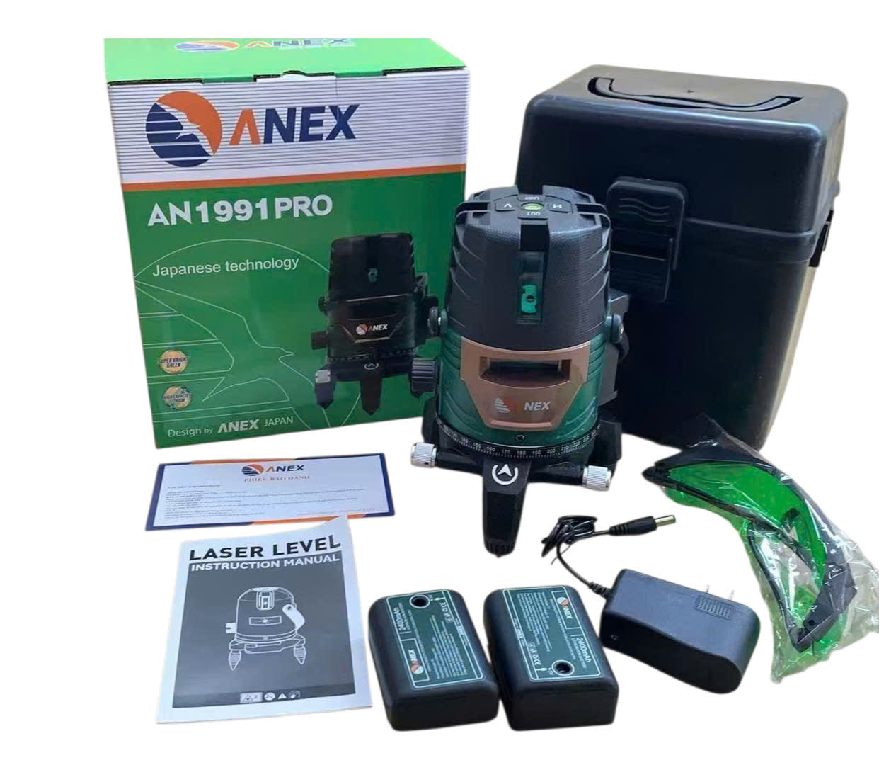 Máy cân bằng laser Anex 1991
