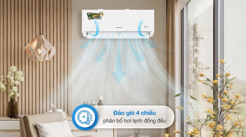 Máy lạnh Nagakawa Inverter 1 HP NIS-C09R2T62