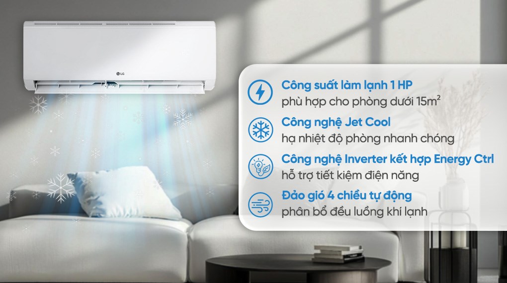 Máy lạnh LG Inverter 1 HP IFC09M1