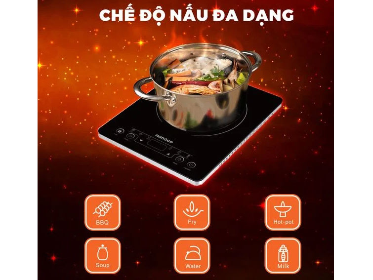 Bếp điện từ đơn NICS647 NANOCO