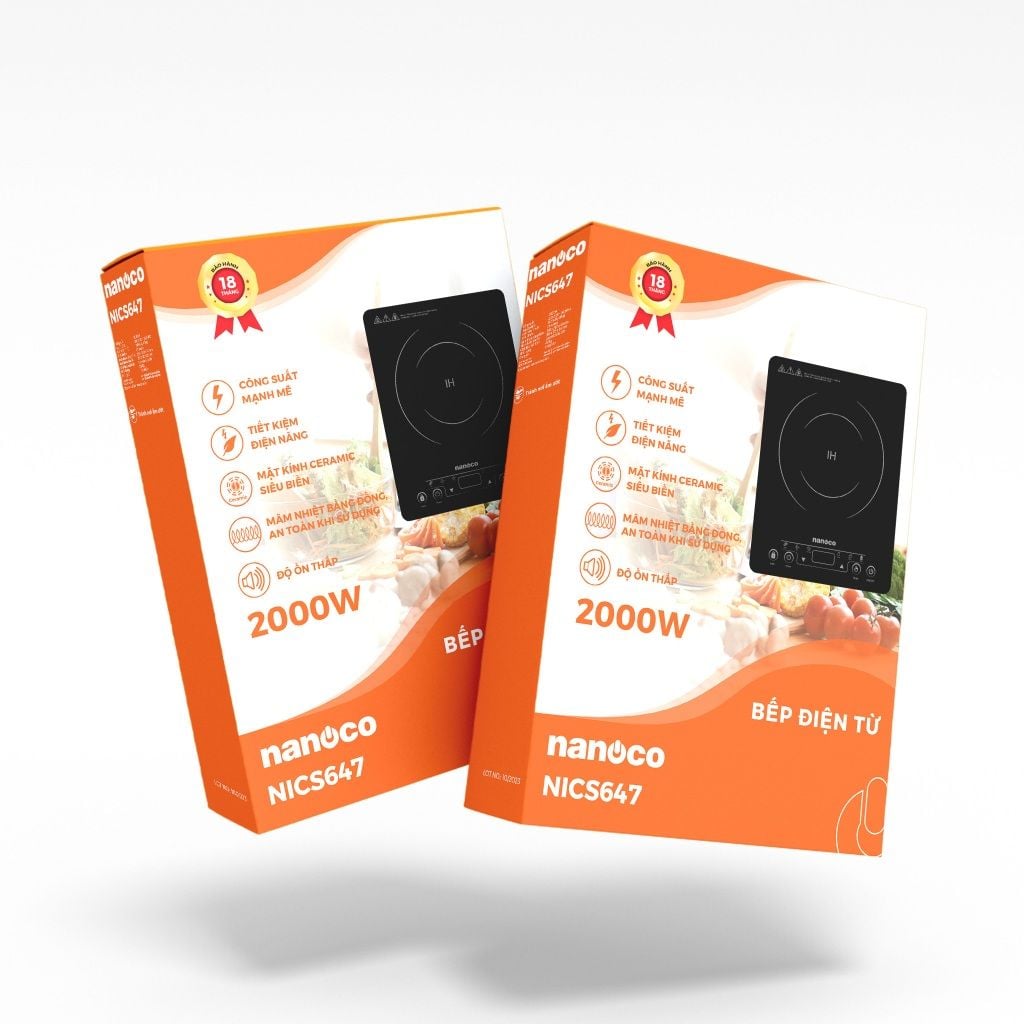 Bếp điện từ đơn NICS647 NANOCO