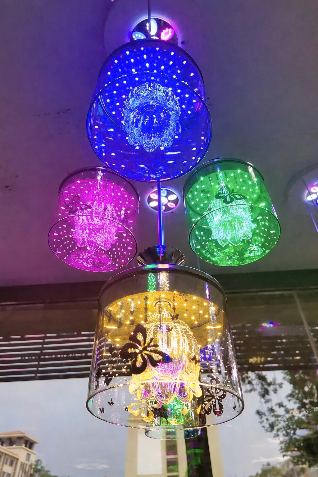 Đèn ly 5 bóng 7909
