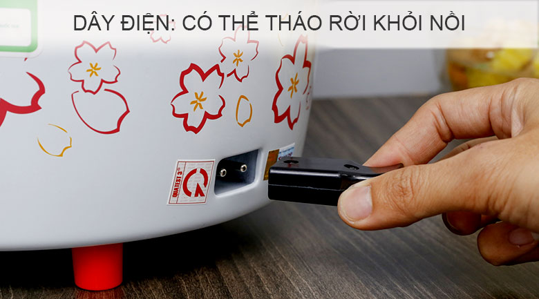 Nồi cơm nắp rời Sharp 2.2 lít KSH-D22V
