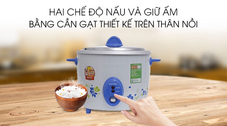 Nồi cơm nắp rời Sharp 2.8 lít KSH-D28V