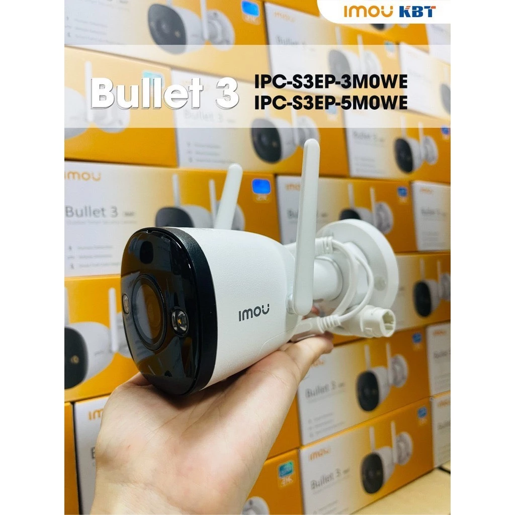 Camera IP ngoài trời 5MP IMOU IPC-S3EP-5M0WE Full Color
