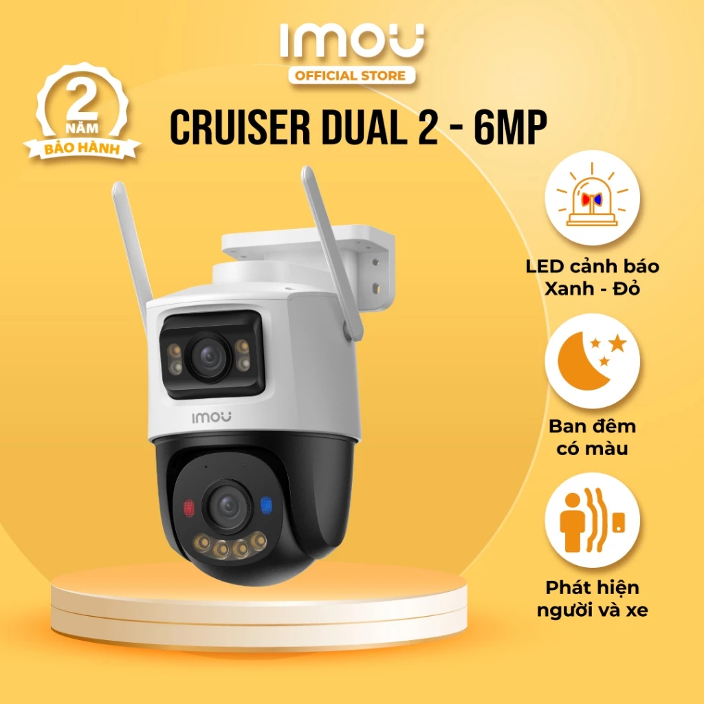 Camera Wifi ngoài trời 10MP iMOU IPC-S7XEP-10M0WED