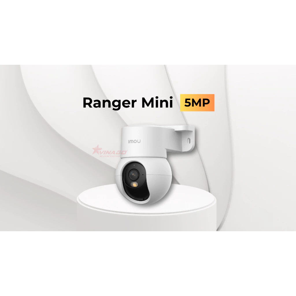 Camera IMOU Trong Nhà Ranger Mini 5MP - K2MP-5H1WE I có màu ban đêm