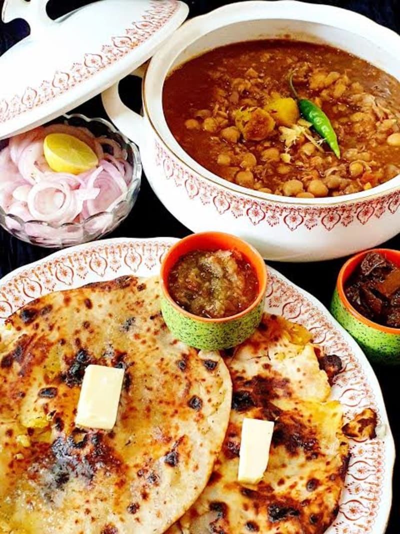 Amritsari Kulcha at Chungi Kulcha Wala, Amritsar