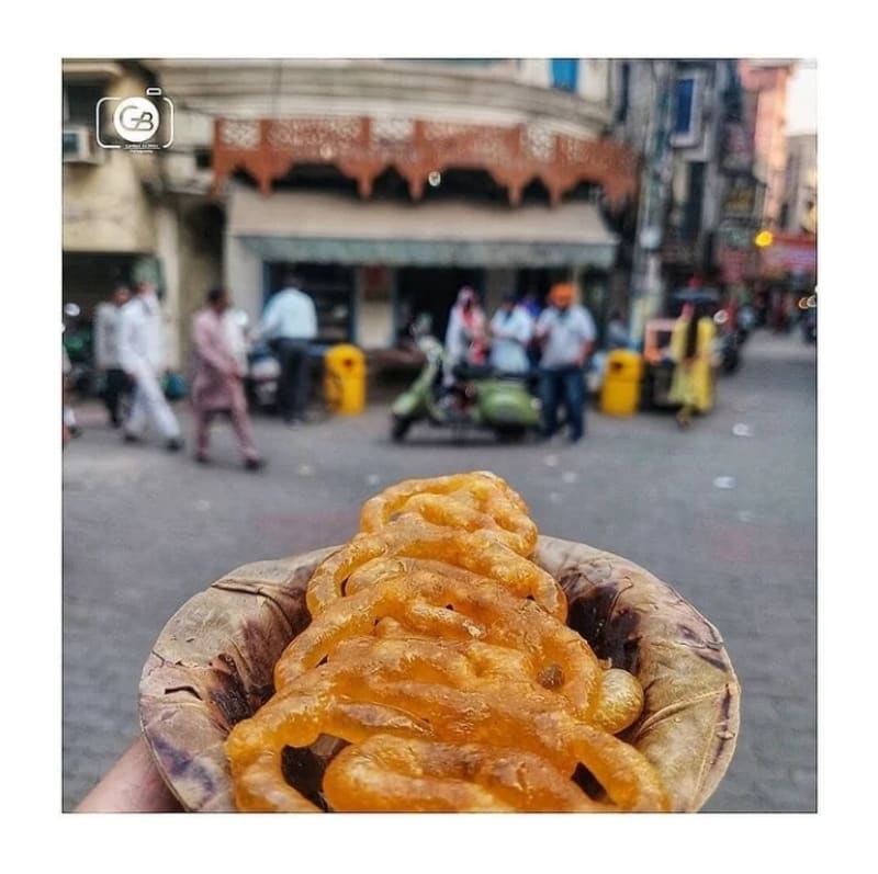 Desi Ghee Jalebi at Gurdas Ram Jalebi Wala, Amritsar