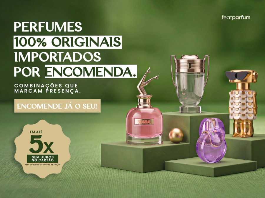 FEATPARFUM — Capa Mobile 1 / Desktop 1
