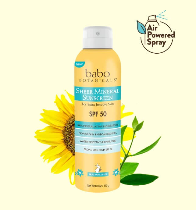 Image of Babo Botanicals Sunscreen Spray