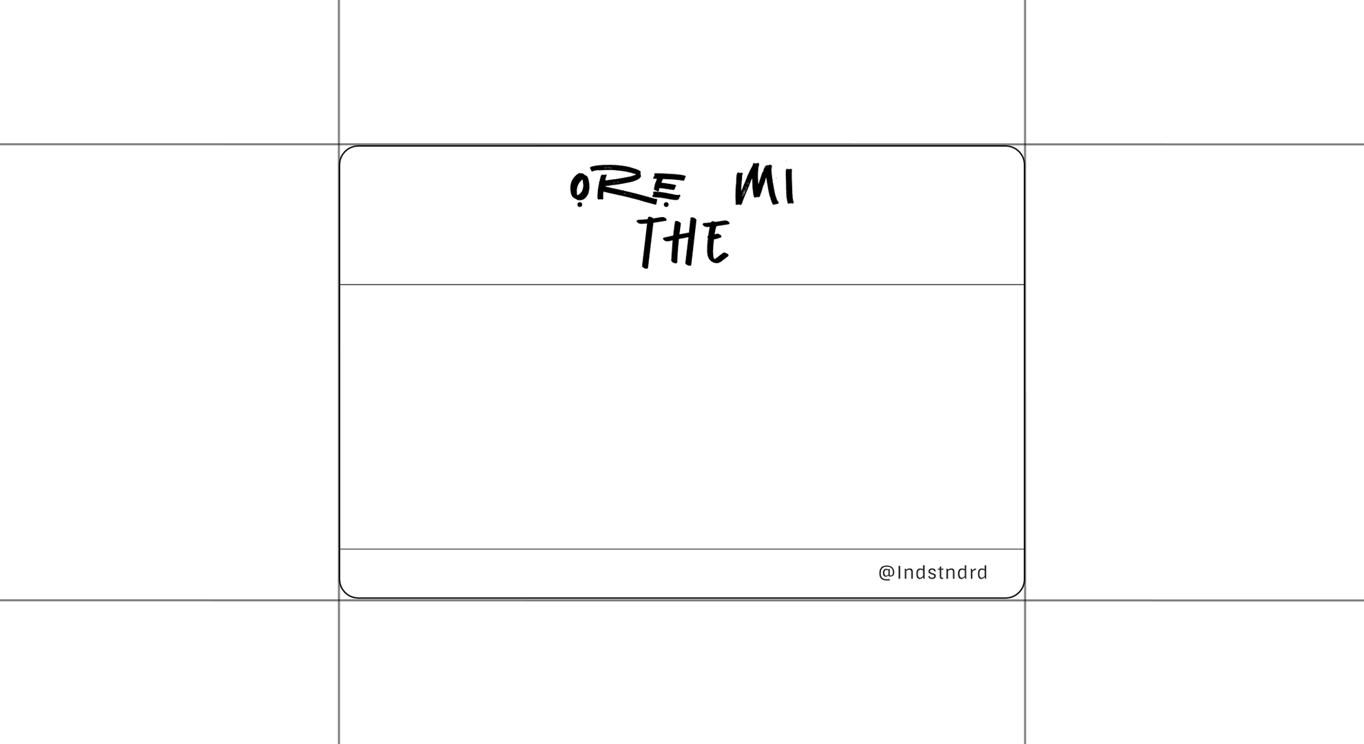 Ore Mi cover