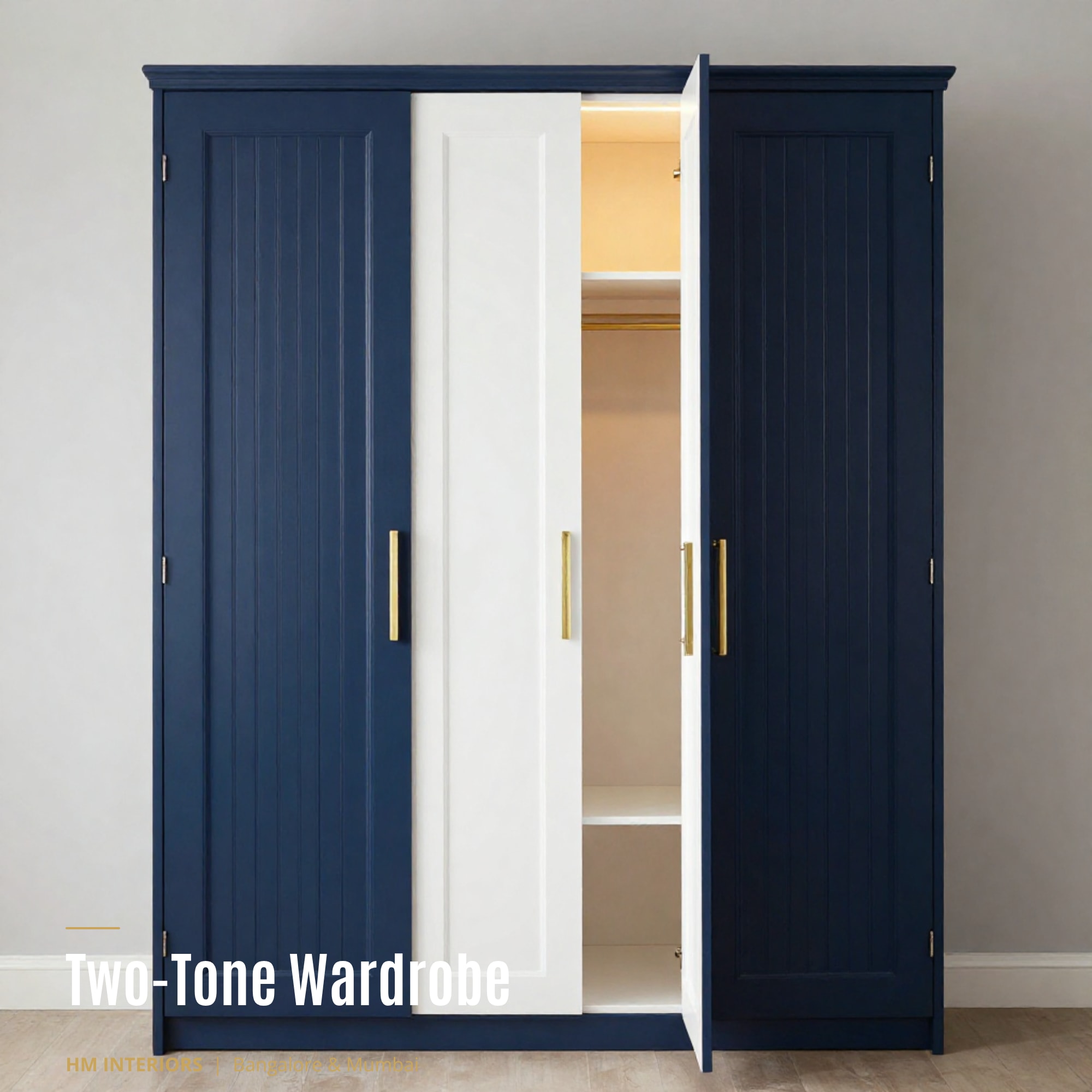 Two-Tone Wardrobe