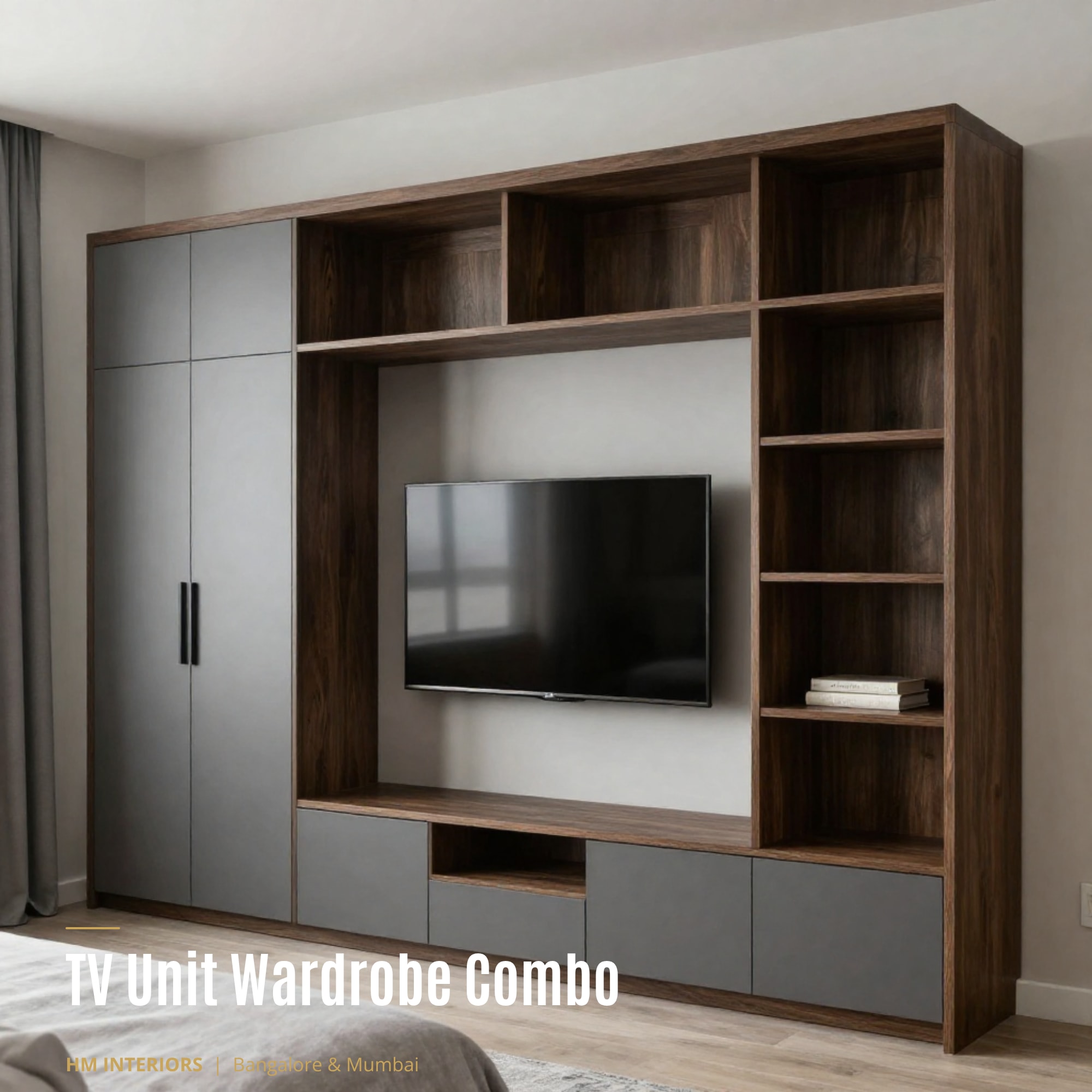 T.V Unit Wardrobe