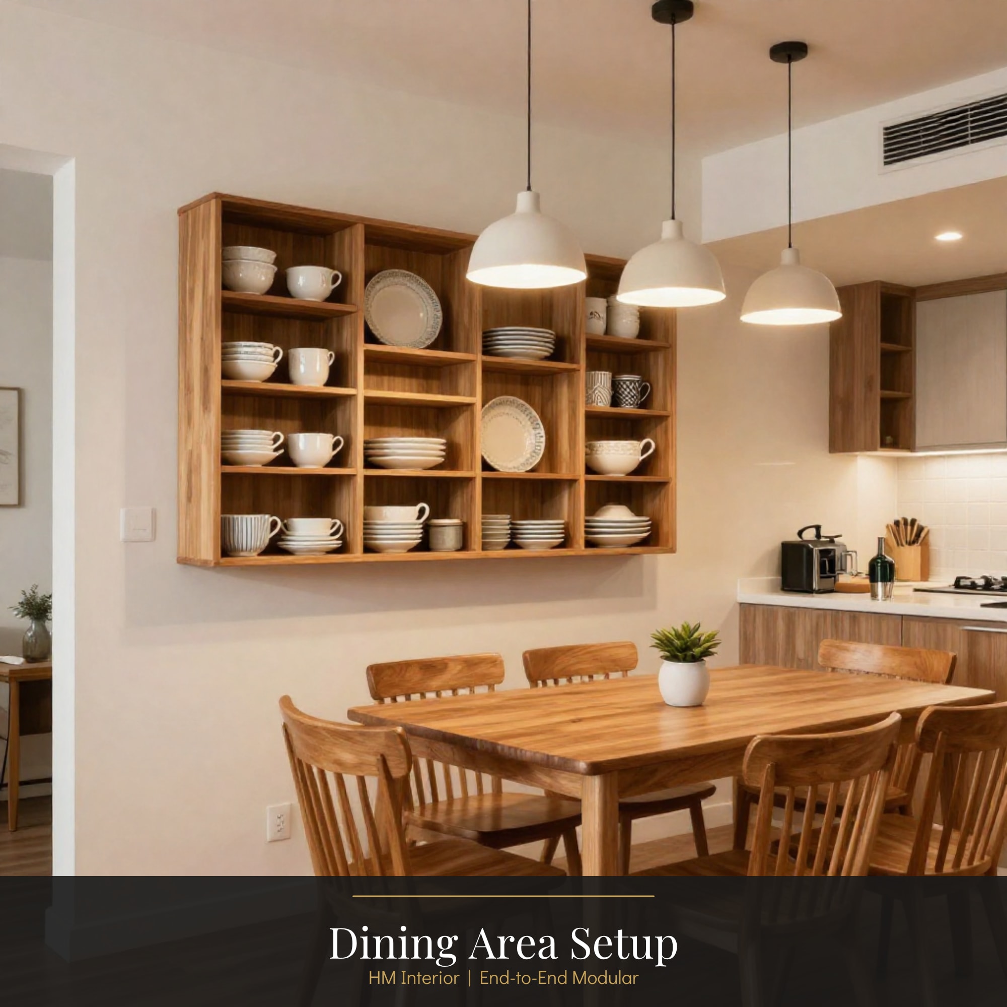 Dining Area Setup