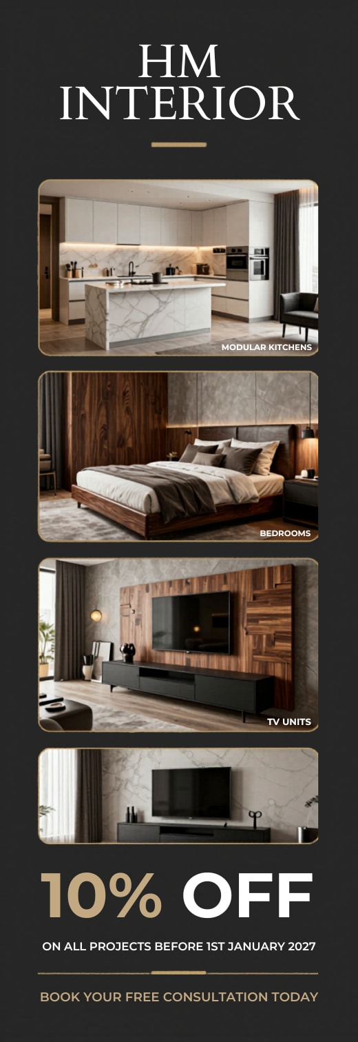 HM Interior Design Consultation Banner
