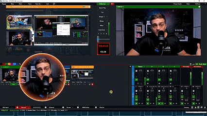 Configuração de inputs no vMix