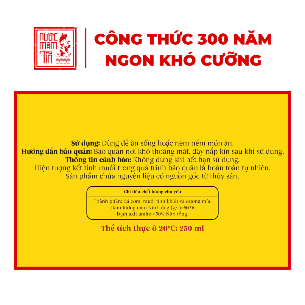 độ đạm nước mắm
