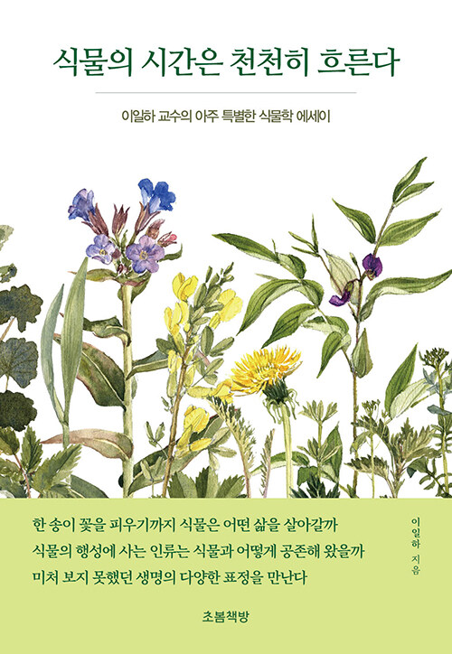 식물은 멈춰 있는 존재가 아니라 느린 방식으로 살아가는 생명이다, 『식물의 시간은 천천히 흐른다』 (이일하, 초봄책방)