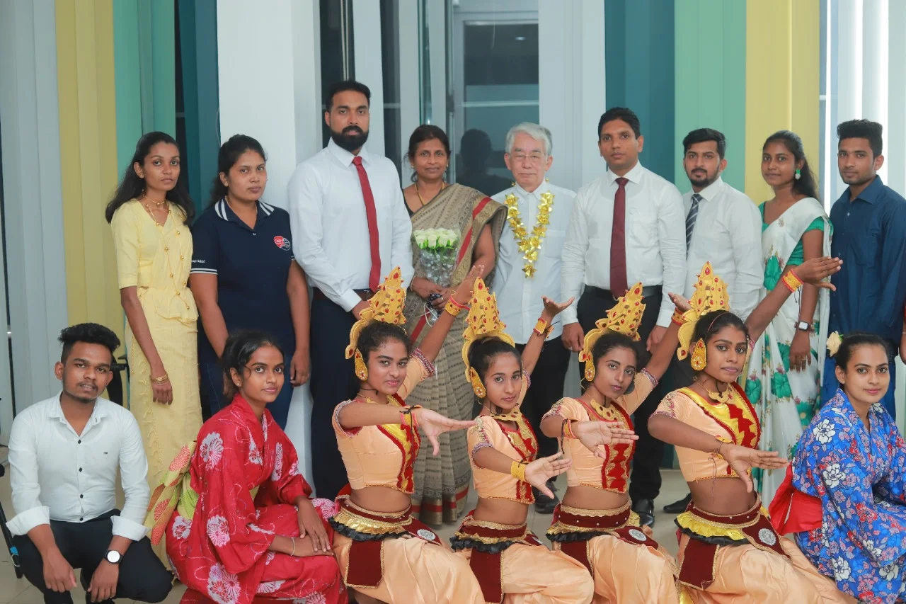 Visit of Japanese delegation to WLVSDB Kurunegala training center
