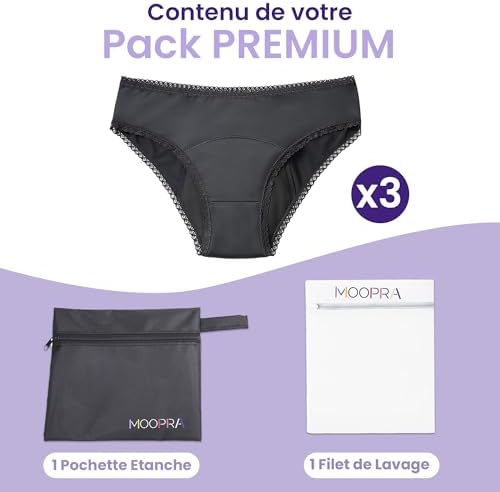 Vue 4 de Lot De Culottes Menstruelles