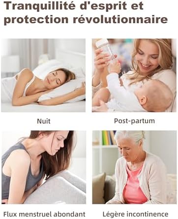 Vue 7 de Culotte Menstruelle Tres Abondant