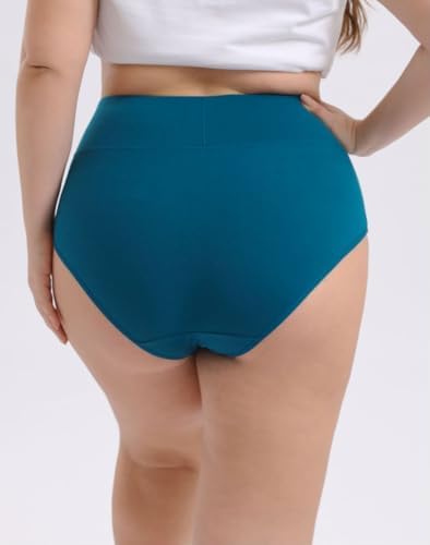 Vue 4 de Shorty Femme Coton Stretch
